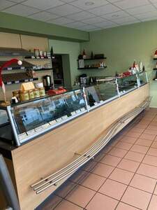 Verkaufstheke Buche hell