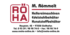 Besuche die Anzeigenübersicht von RÖHA Kellereimaschinen Logo von RÖHA Kellereimaschinen