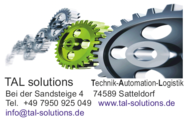 Besuche die Anzeigenübersicht von TAL solutions GbR Logo von TAL solutions GbR